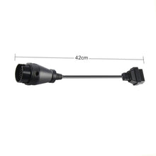 Load image into Gallery viewer, Mercedes Benz 38 Pin to 16 Pin OBD2 Connector Adapter Diagnostic Cable