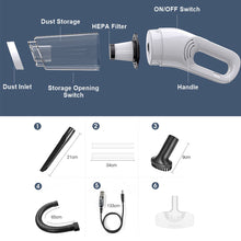 Load image into Gallery viewer, Cordless Handheld Vacuum Cleaner Stick Mini Lightweight 2-in-1 Vacuum for Pet Hair Hardwood Floor Cat Litter Carpet Home Cleaning