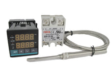 Load image into Gallery viewer, Universal PID Temperature Controller (48*48) with SSR &amp; High Temperature Probe (℃ / ℉)