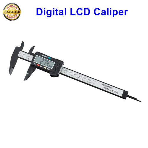 Digital LCD Caliper Gauge Electronic Measuring Ruler Micrometer 150mm