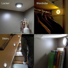 Load image into Gallery viewer, Cordless LED IR Motion Detected Night Lights Lamp Batteries Operated