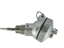 Load image into Gallery viewer, Temperature Probes Sensors with Spring Loaded 1/2”NPT threads &amp; Terminal Head