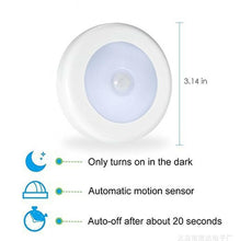 Load image into Gallery viewer, Cordless LED IR Motion Detected Night Lights Lamp Batteries Operated