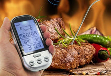 Load image into Gallery viewer, Remote Wireless BBQ Meat Thermometer with Sharp Pointed Probe