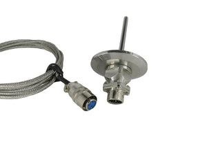 Temperature Sensors Tri-clamp K Type Thermocouple with Detachable Connector