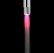 Load image into Gallery viewer, LED Light Faucet Glow w Water Flow &amp; Temp Sensor 3 Color for Kitchen &amp; Bathroom