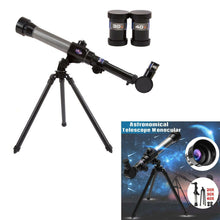 Load image into Gallery viewer, Astronomical Telescope Reflex Design Monocular Educational Toy (20X/30X/40X)