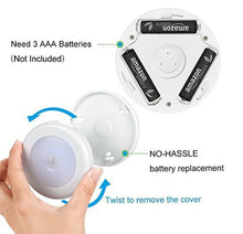 Load image into Gallery viewer, Cordless LED IR Motion Detected Night Lights Lamp Batteries Operated