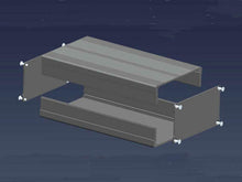 Load image into Gallery viewer, DIY Project Aluminium Enclosure Box for Electronic,Instrument (150*106*55 mm)