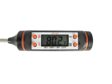Load image into Gallery viewer, Sharp BBQ Meat Probe with Digital Temperature in ℃ or ℉ and Max &amp; Min Records
