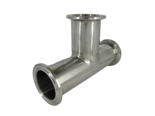 Load image into Gallery viewer, Tri Clamp Stainless Steel 304 Sanitary Tee Pipe Fittings (3/4”~4”)