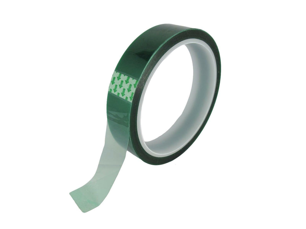 High Temperature Green Masking Polyester Tapes for Power Coat (5~50mm Width)