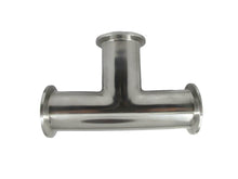 Load image into Gallery viewer, Tri Clamp Stainless Steel 304 Sanitary Tee Pipe Fittings (3/4”~4”)