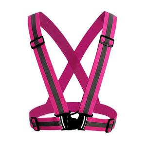 Safety Outdoor Reflective Vest Belt Strip Walking Running Jogging Biking Gear