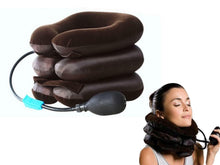 Load image into Gallery viewer, New Neck Pillow Inflatable Air Cushion Neck Pain Reliefer Rest Supports for Travel &amp; Home