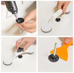 Car Auto Damage DIY Pops A Dent and Ding Repair Panel Bodywork Puller Tool Kit