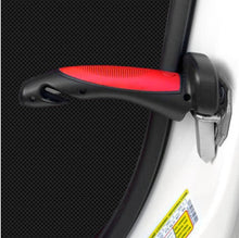 Load image into Gallery viewer, Car Cane Portable Handle with LED Flashlight, Glass Breaker &amp; Belt Cutter