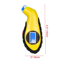 Load image into Gallery viewer, Digital Pressure LCD Gauge Tire Pressure Tester For Car Truck Motorbike