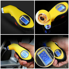 Load image into Gallery viewer, Digital Pressure LCD Gauge Tire Pressure Tester For Car Truck Motorbike