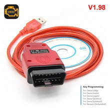 Load image into Gallery viewer, Renolink V1.99 Renault ECU Programmer Key Coding UCH OBD2 Cable