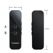 Load image into Gallery viewer, Portable Smart Voice and App Two Way Instant Translator for 70+ Languages