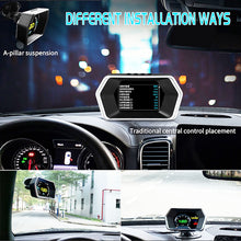 Load image into Gallery viewer, Car OBD2 GPS Head Up Display Smart Digital Meter HD Digital Display Alarm System