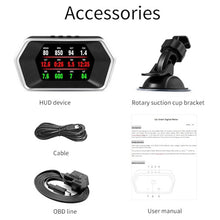 Load image into Gallery viewer, Car OBD2 GPS Head Up Display Smart Digital Meter HD Digital Display Alarm System
