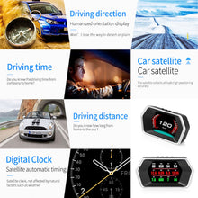 Load image into Gallery viewer, Car OBD2 GPS Head Up Display Smart Digital Meter HD Digital Display Alarm System