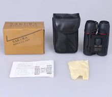 Load image into Gallery viewer, New Compact Foldable 30x60 HD Waterproof Binoculars BAK4 Prism Lens with Case