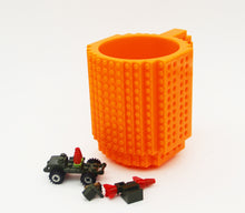 Load image into Gallery viewer, DIY Creative Miniblock Brick Building Mug Assemble Puzzle Blocks Gift Cup (9 Colors)