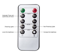 Load image into Gallery viewer, Flickering Moving Wick Flameless Pillar Candle LED with Remote Control / Bougie de pilier sans flamme à mèche mobile scintillante LED avec télécommande