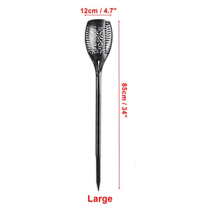 Waterproof Solar Powered LED Dancing Flame Outdoor Tiki Light Torch (3 Size)  / Eau solaire alimenté LED Dancing Flame Outdoor Tiki Light Torch (3 Taille)