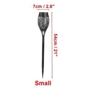 Waterproof Solar Powered LED Dancing Flame Outdoor Tiki Light Torch (3 Size)  / Eau solaire alimenté LED Dancing Flame Outdoor Tiki Light Torch (3 Taille)
