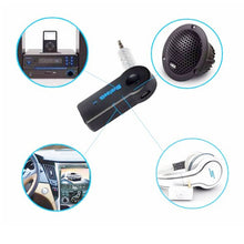 Load image into Gallery viewer, Wireless Bluetooth Audio Receiver Adapter with Mic Hand-free Phone For Car Music Aux 3.5mm Jack