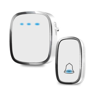 Wireless Waterproof Doorbell Kit Adjustable Volume 36 Chime / Kit de sonnette étanche sans fil Volume réglable 36 Carillon