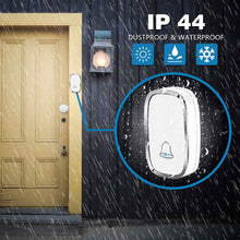 Load image into Gallery viewer, Wireless Waterproof Doorbell Kit Adjustable Volume 36 Chime / Kit de sonnette étanche sans fil Volume réglable 36 Carillon