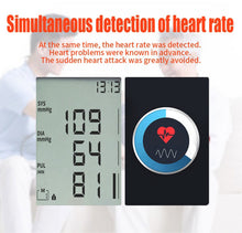 Load image into Gallery viewer, Digital LCD Sphygmomanometer Upper Arm Blood Pressure Measurement Monitor