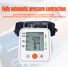 Load image into Gallery viewer, Digital LCD Sphygmomanometer Upper Arm Blood Pressure Measurement Monitor