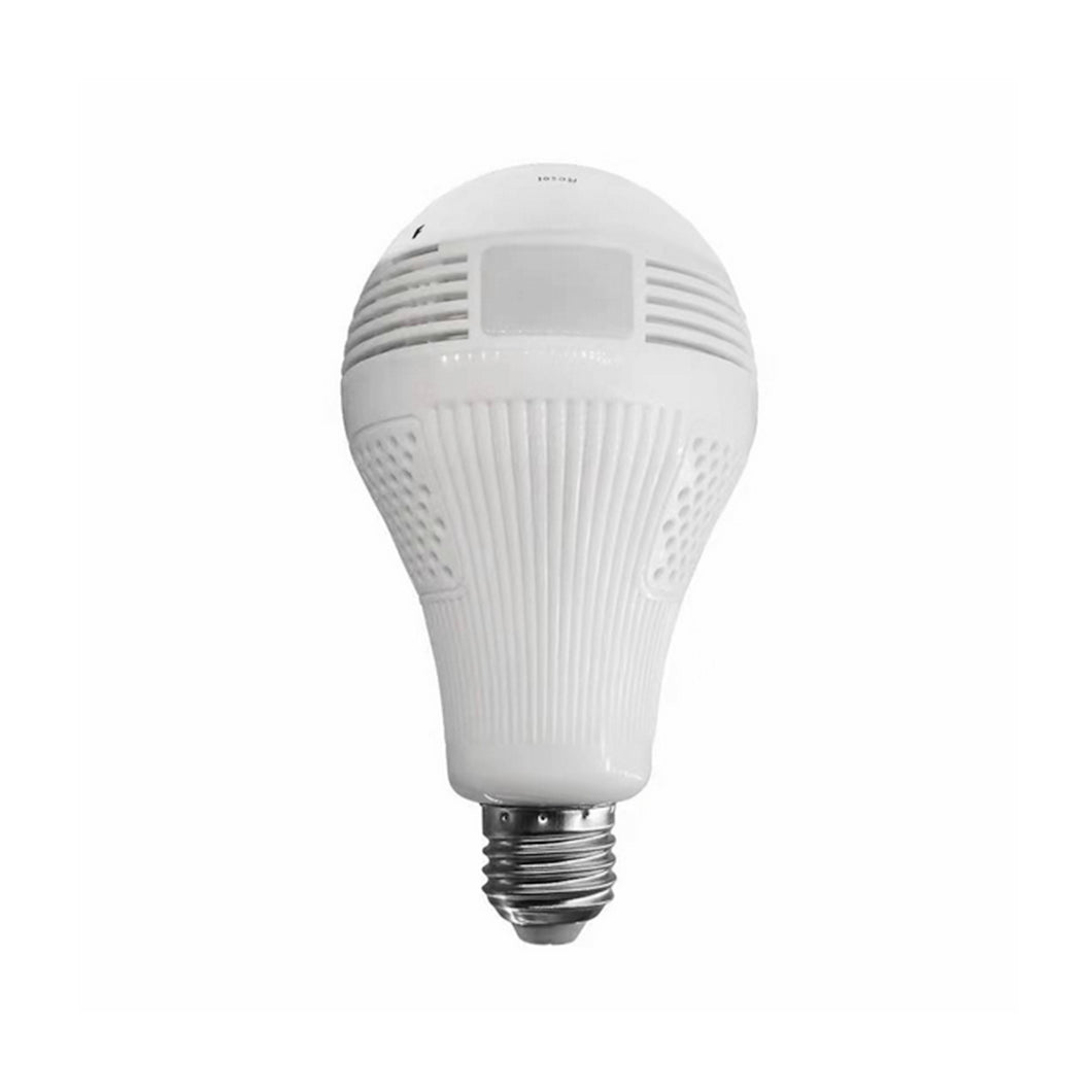Panoramic 360° Fisheye 1080 HD Hidden Bulb Light WiFi Security Lamp Camera