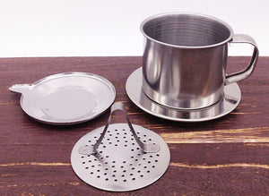 Stainless Steel Vietnamese Style Coffee Drip Filter Infuser Coffee Maker
