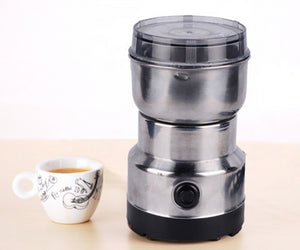 Electric Stainless Steel Coffee Bean Grinder Nut Spice Grinding Blender