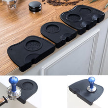 Load image into Gallery viewer, Silicone Expresso Coffee Tamper Mat Barista Art Station (Black / Brown Color)