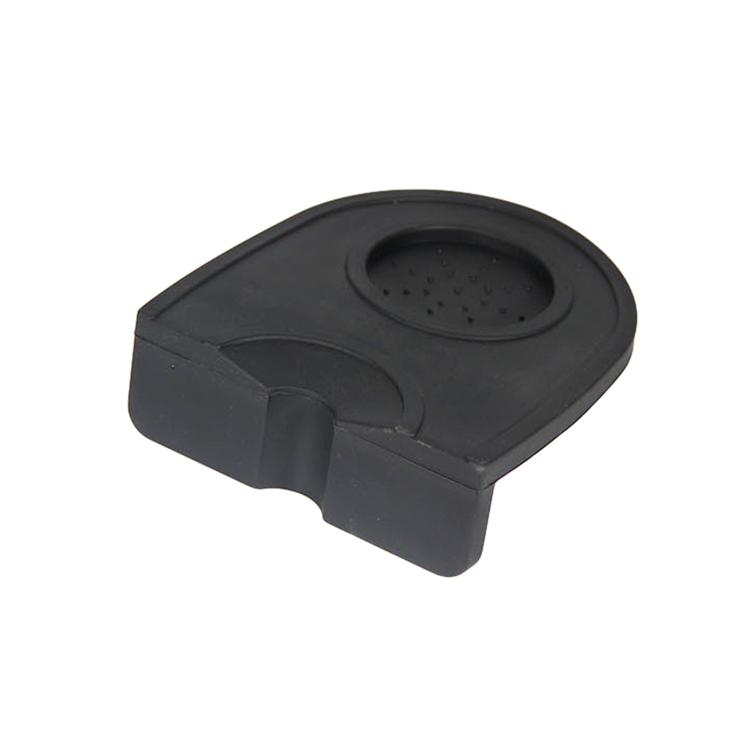 Silicone Expresso Coffee Tamper Mat Barista Art Station (Black / Brown Color)