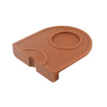 Load image into Gallery viewer, Silicone Expresso Coffee Tamper Mat Barista Art Station (Black / Brown Color)