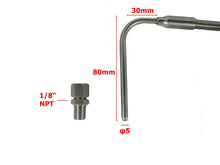 Load image into Gallery viewer, EGT Gauge (Red LED) for Exhaust Temperature Sensors with Weld Bund Combo Kit (℃/ ℉）