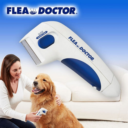 Flea Doctor Electric Flea Comb Dog Cat Flea Remover Pets Flea Control Tick Remover