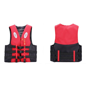 Kids & Adults Life Jacket Vest Adjustable Buoyancy for Sailing Kayak Canoeing Fishing