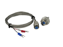 Load image into Gallery viewer, Temperature Sensors K Type Thermocouple of 1.5” length and 1/2”NPT Threads with 2m Cable &amp; Detachable Connector