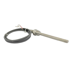 RTD PT100 Temperature Sensors Stainless Steel Waterproof Proof Probe & 1/2” NPT Threads