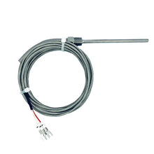 Load image into Gallery viewer, RTD PT100 Temperature Sensor Probe 100mm Length 1/4” NPT Threads (1~5m)